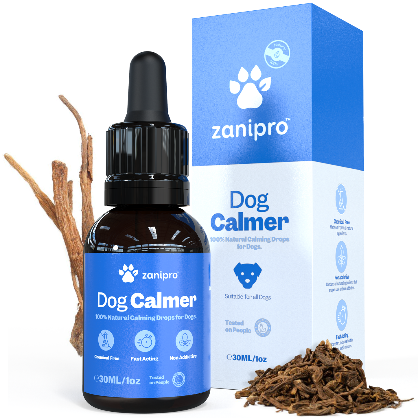 Zanipro Dog Calming Drops - 30ml