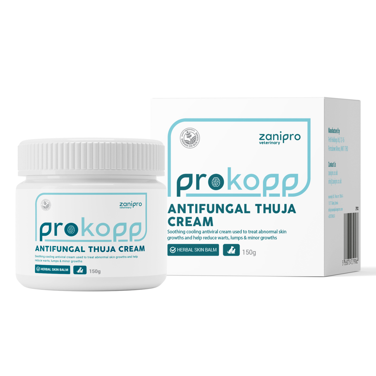 ProKopp Antifungal Thuja Cream for Dogs – Wart Removal & Skin Irritation Treatment | 150g